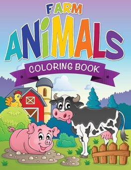 Farm Animals Coloring Book