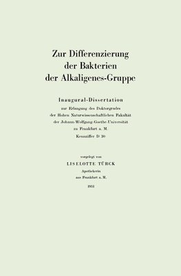 Zur Differenzierung der Bakterien der Alkaligenes-Gruppe