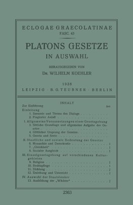 Platons Gesetze
