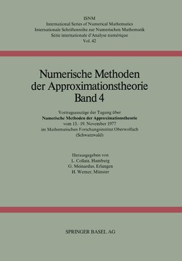 Numerische Methoden der Approximationstheorie