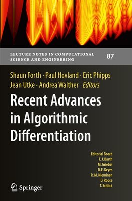 Recent Advances in Algorithmic Differentiation