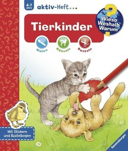 Wieso? Weshalb? Warum? aktiv-Heft: Tierkinder