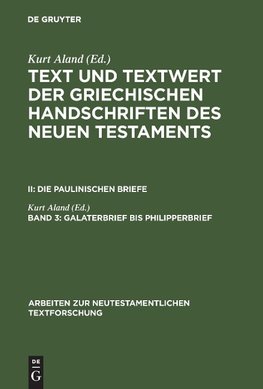 Galaterbrief bis Philipperbrief