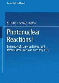 Photonuclear Reactions I