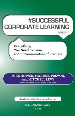 # SUCCESSFUL CORPORATE LEARNING tweet Book07