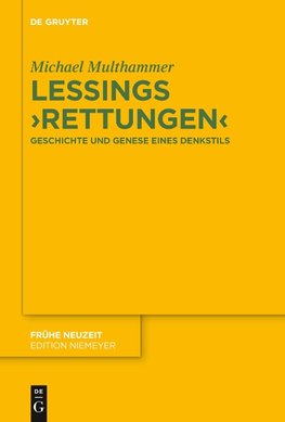 Lessings 'Rettungen'