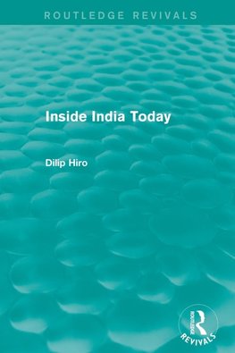 Inside India Today (Routledge Revivals)