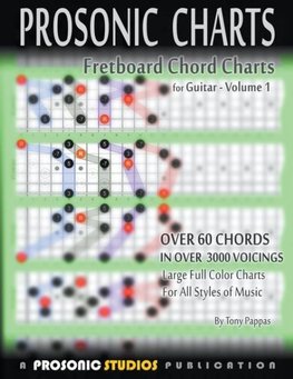Fretboard Chord Charts for Guitar - Volume 1