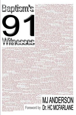 Baptism's 91 Witnesses