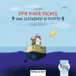 Eine Kiste Nichts. Kinderbuch Deutsch-Italienisch