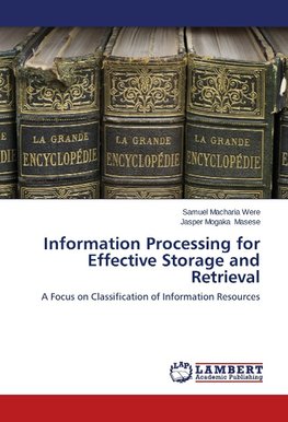 Information Processing for Effective Storage and Retrieval