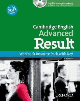 CAE result. Advanced: C1. Workbook Resource Pack with Key