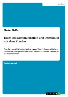 Facebook-Kommunikation und Interaktion mit dem Kunden