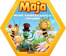 Biene Maja - Kindergartenfreundebuch in Wabenform