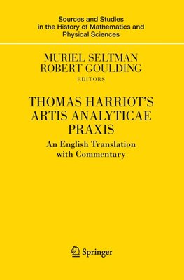 Thomas Harriot's Artis Analyticae Praxis
