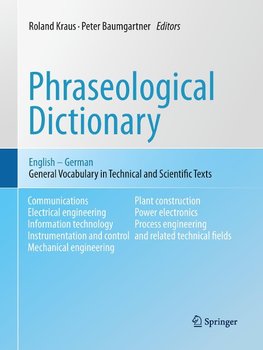 Phraseological Dictionary English - German
