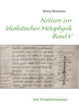 Notizen zur Idealistischen Metaphysik V