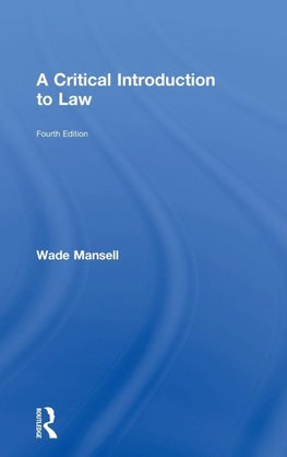 A Critical Introduction to Law