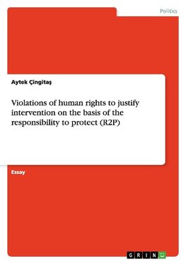 Violations of human rights to justify intervention on the basis of the responsibility to protect (R2P)