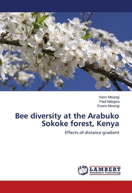 Bee diversity at the Arabuko Sokoke forest, Kenya