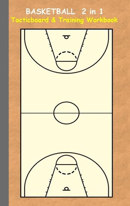 Basketball 2 in 1 Tacticboard and Training Workbook