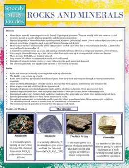 Rocks and Minerals (Speedy Study Guide)