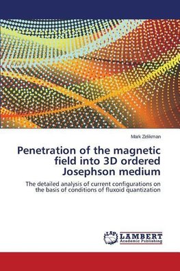Penetration of the magnetic field into 3D ordered Josephson medium