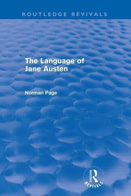 The Language of Jane Austen (Routledge Revivals)