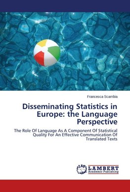 Disseminating Statistics in Europe: the Language Perspective
