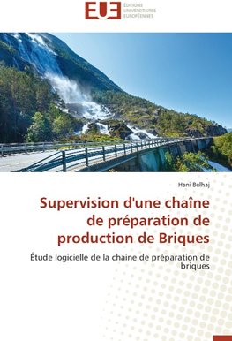 Supervision d'une chaîne de préparation de production de Briques