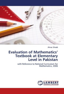 Evaluation of Mathematics' Textbook at Elementary Level in Pakistan