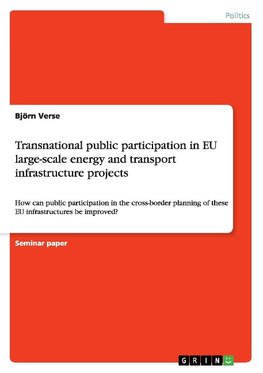 Transnational public participation in EU large-scale energy and transport infrastructure projects