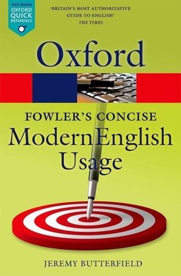 Fowler's Concise Dictionary of Modern English Usage
