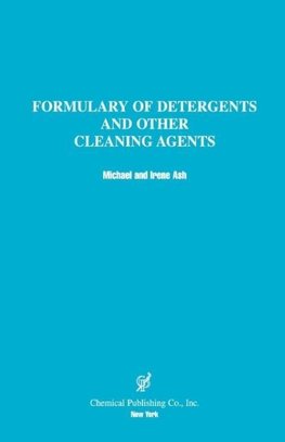 Formulary of Detergents & Other Cleaning  Agents