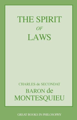 The Spirit of Laws