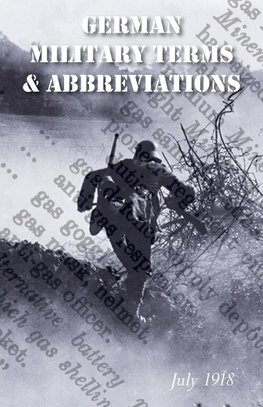 VOCABULARY OF GERMAN MILITARY TERMS AND ABBREVIATIONS