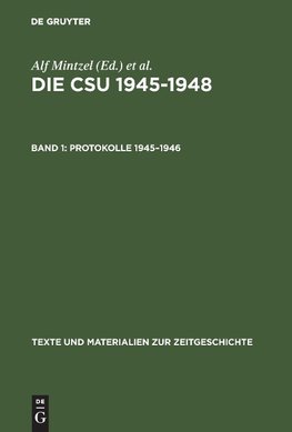 Die CSU 1945-1948