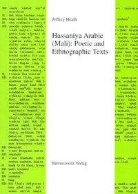 Hassaniya Arabic (Mali): Poetic and Ethnographic Texts