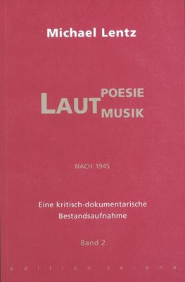 Lautpoesie/-musik nach 1945 (2 Bände)