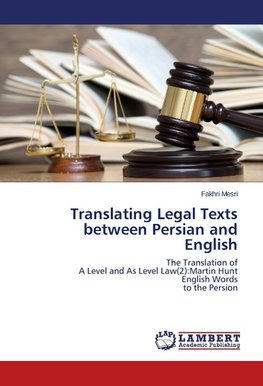 The Translation of A leve and As Level Law (2) Martin Hunt English Words to the Persion