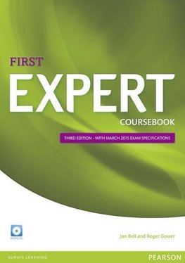 Expert First Coursebook with CD Pack