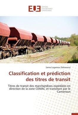 Classification et prédiction des titres de transit