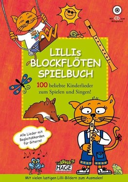Lillis Blockflöten Spielbuch mit QR-Code zum Download