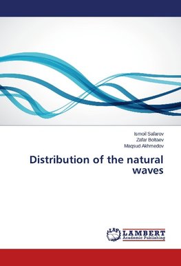 Distribution of the natural waves