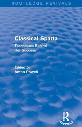 Classical Sparta (Routledge Revivals)
