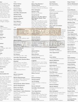 Remember Everything<BR>40 Years Galerie Max Hetzler