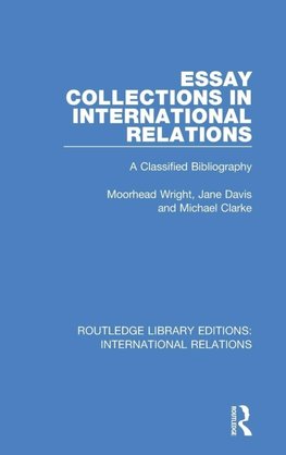 Essay Collections in International Relations
