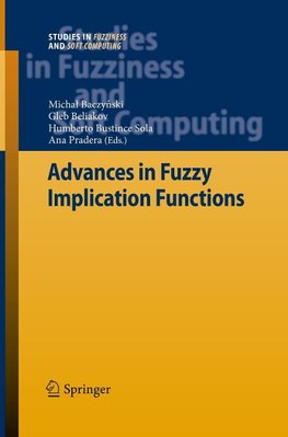 Advances in Fuzzy Implication Functions