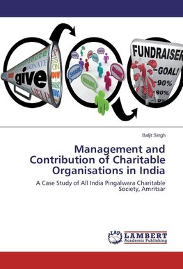 Management and Contribution of Charitable Organisations in India
