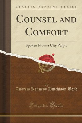 Boyd, A: Counsel and Comfort